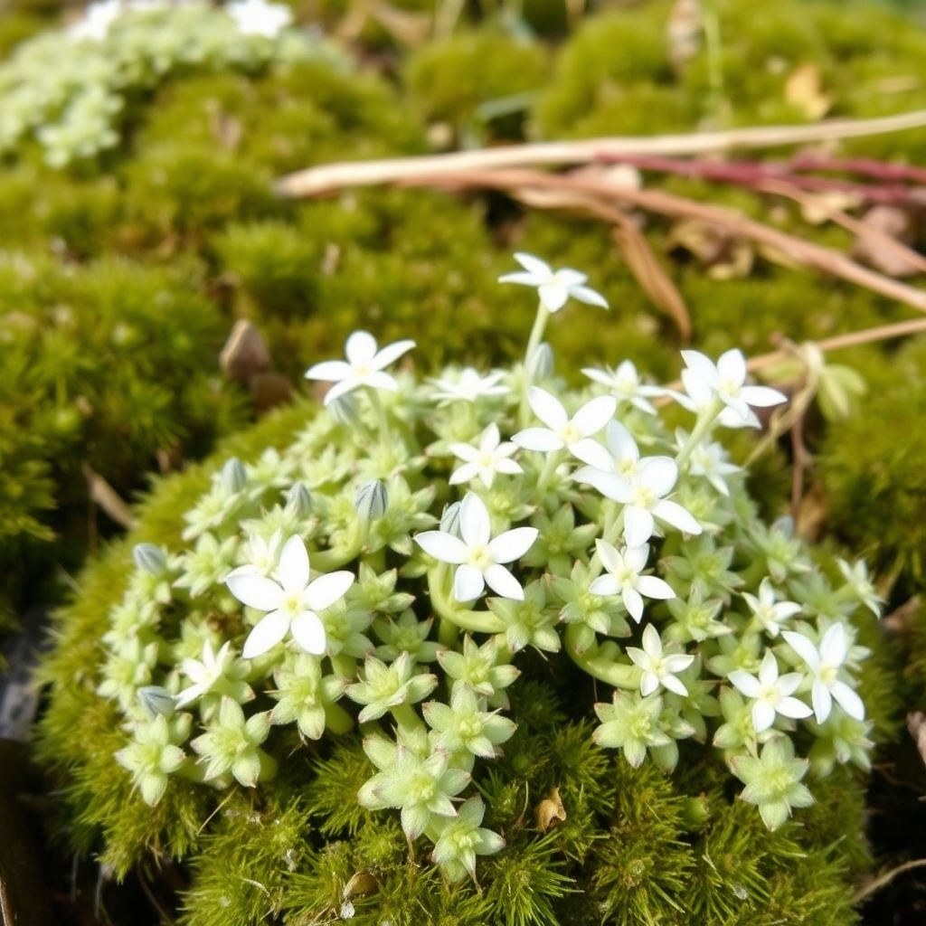 Saxifraga 'White'