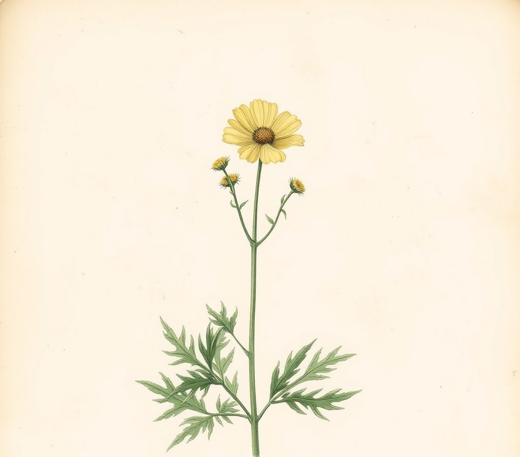 Scabiosa columbaria subsp. ochroleuca 'Moon Dance'