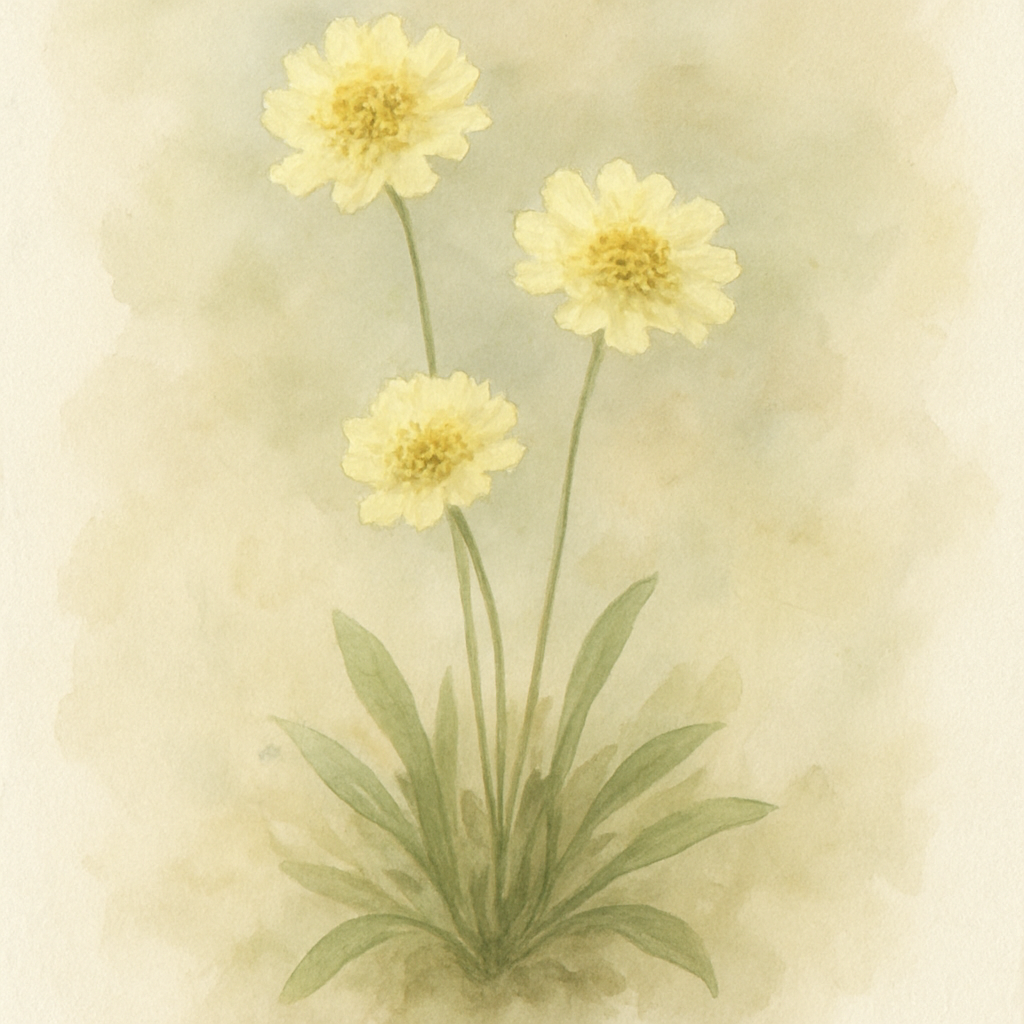 Scabiosa columbaria subsp. ochroleuca 'Moon Dance'