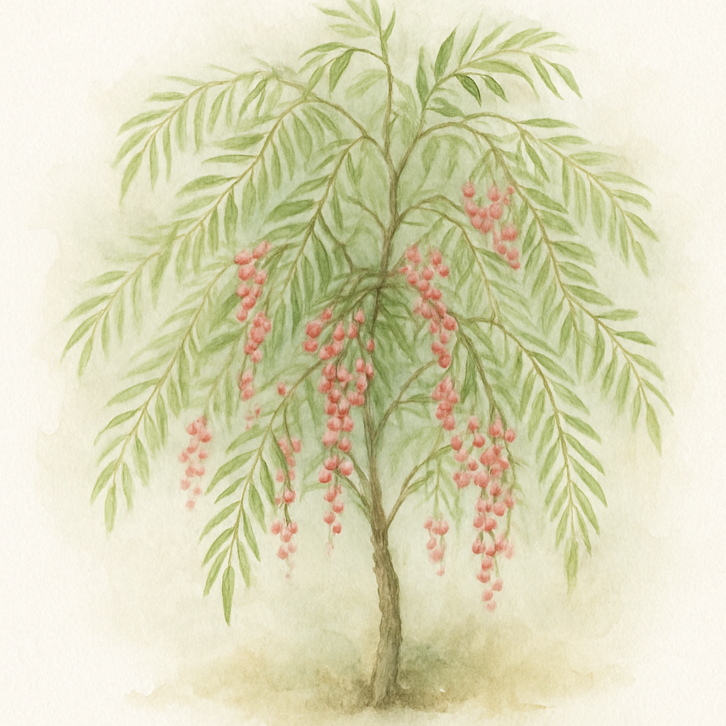 Schinus molle - Peruvian pepper tree, California pepper