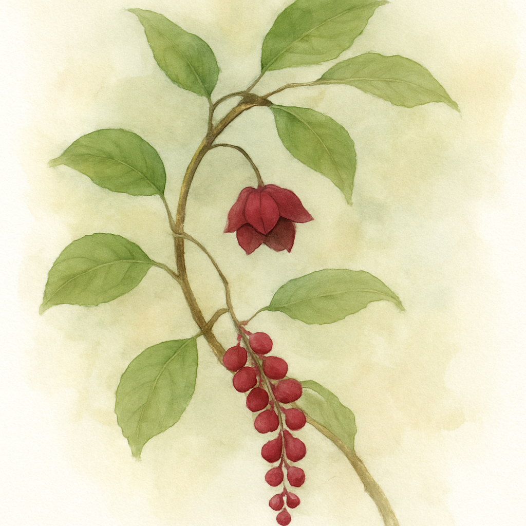 Schisandra rubriflora