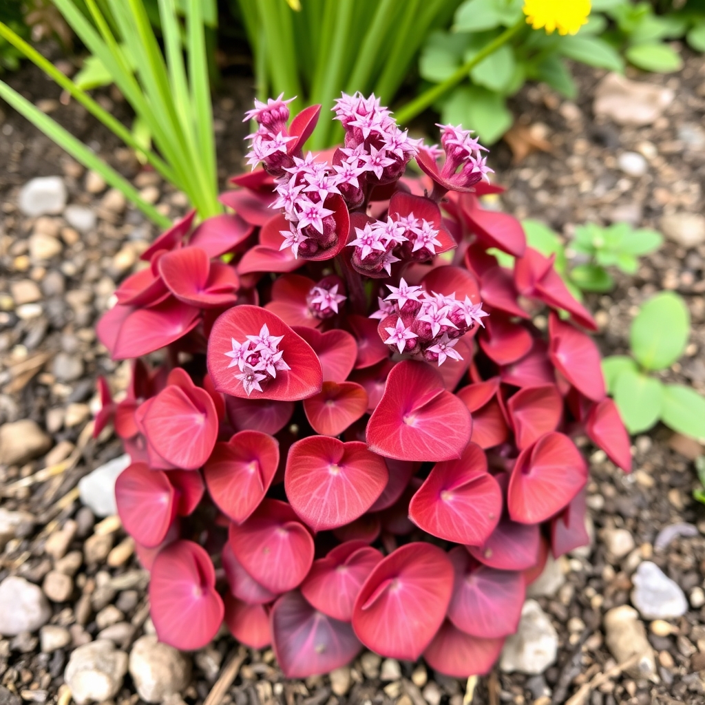 Sedum ‘Bordeaux Heart’