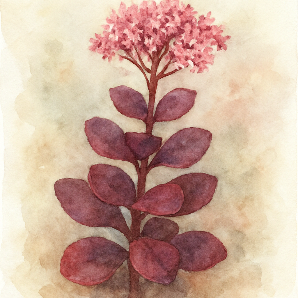 Sedum ‘Bordeaux Heart’