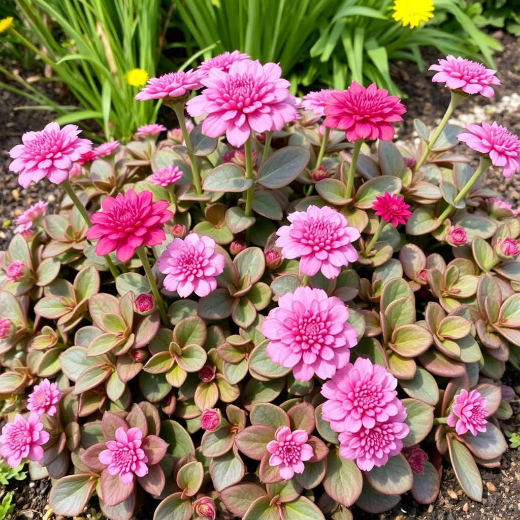 HYLOTELEPHIUM Sedum SuperStars mixed x6 plants
