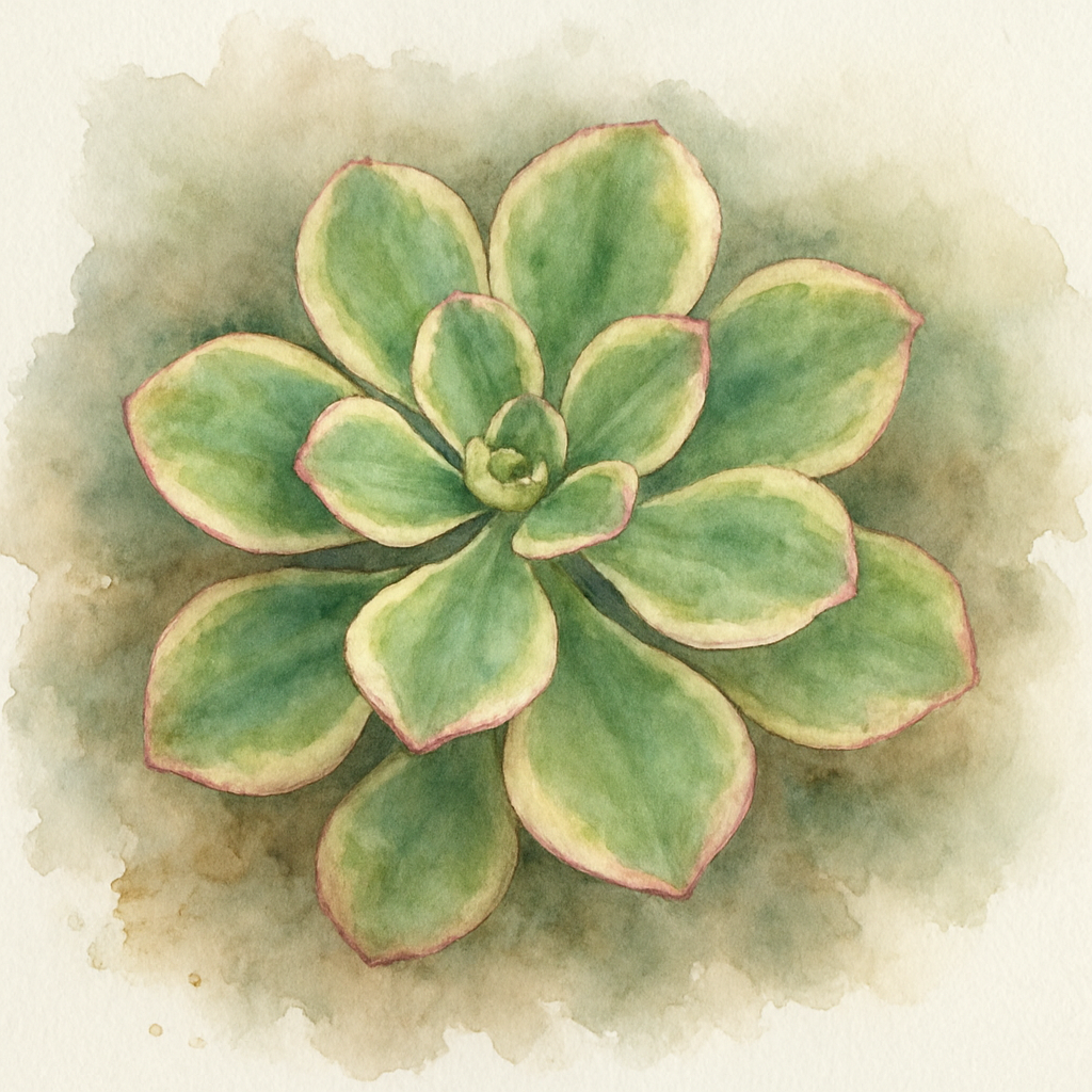 Sedum 'Joyce Tulloch' variegata