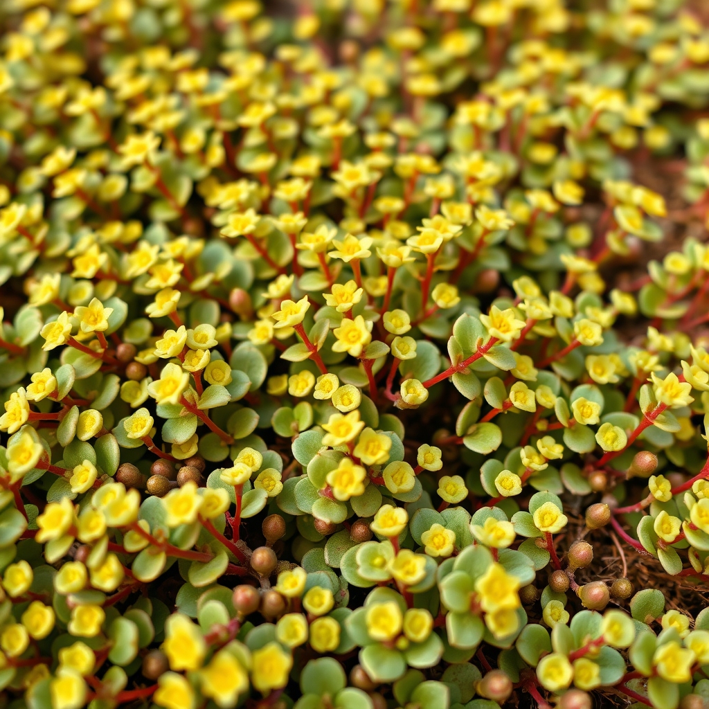 Sedum Makinoi Kosmosje The beautiful Japanese Stonecrop
