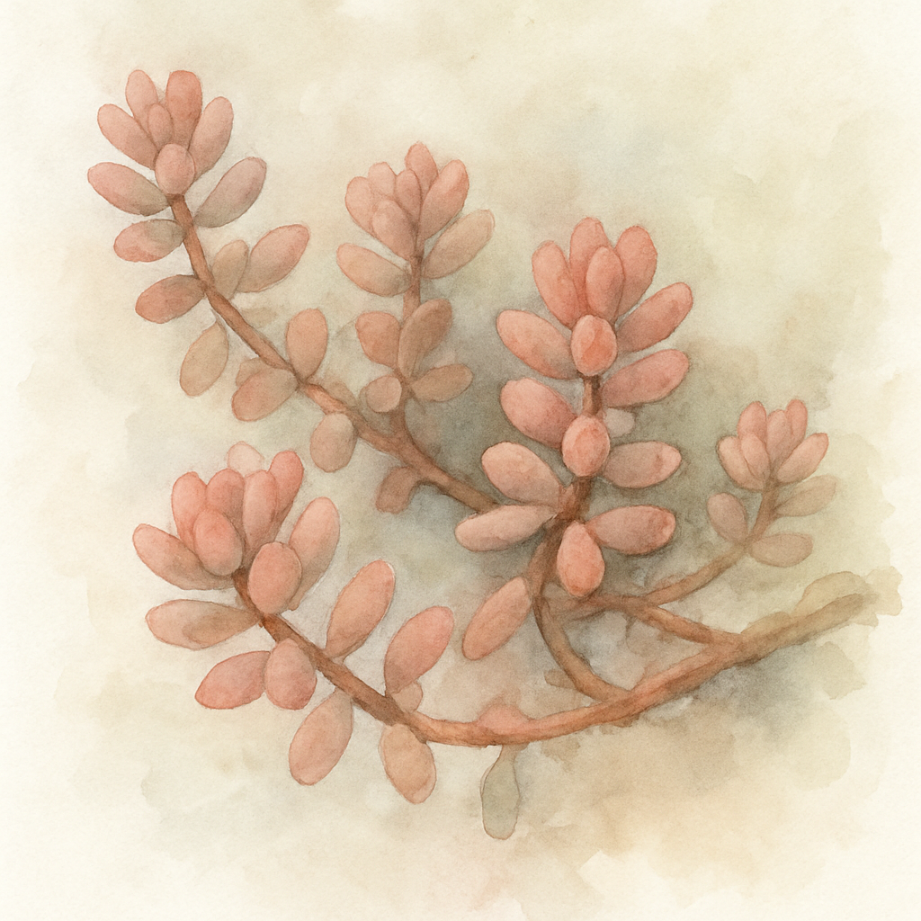 Sedum rubrotinctum ‘Aurora’ (Jelly Bean Plant)