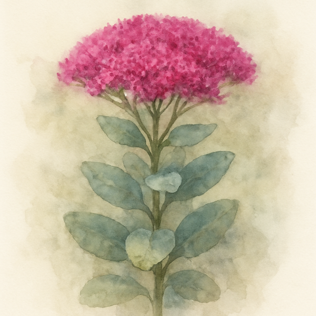 Sedum spectabile 'Hot Stuff' - Hardy Perennial Plant