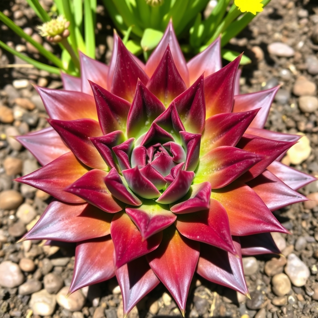 Sempervivum ‘Mulberry Wine’