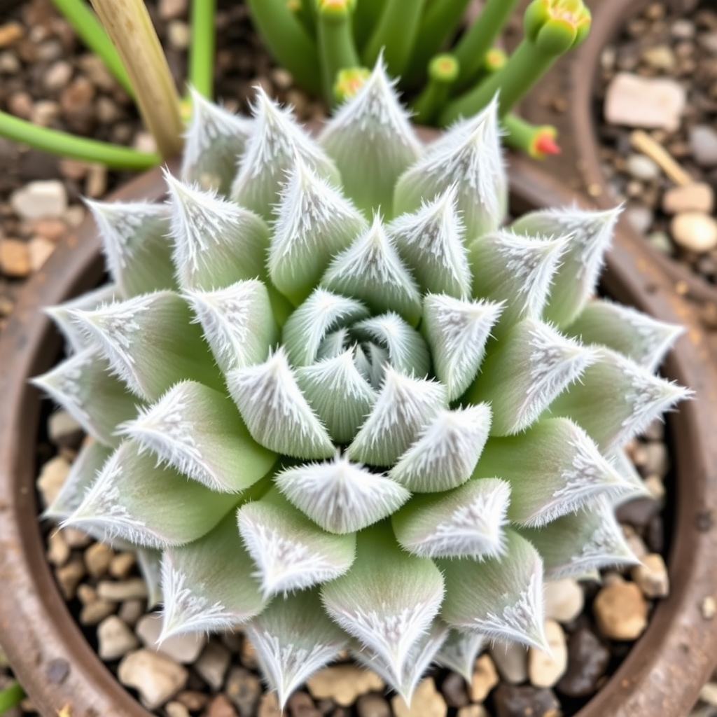 Sempervivum arachnoideum densum