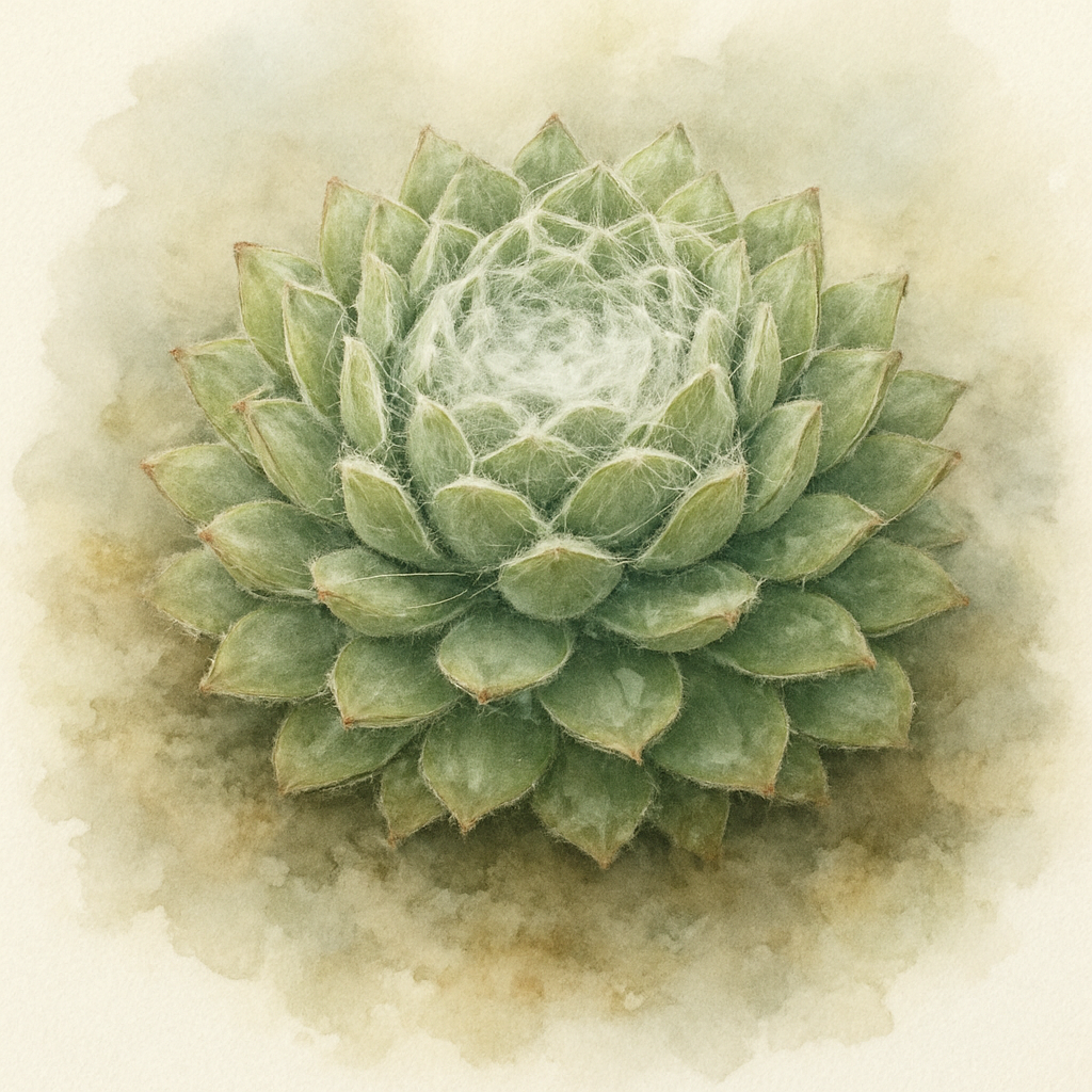 Sempervivum arachnoideum densum