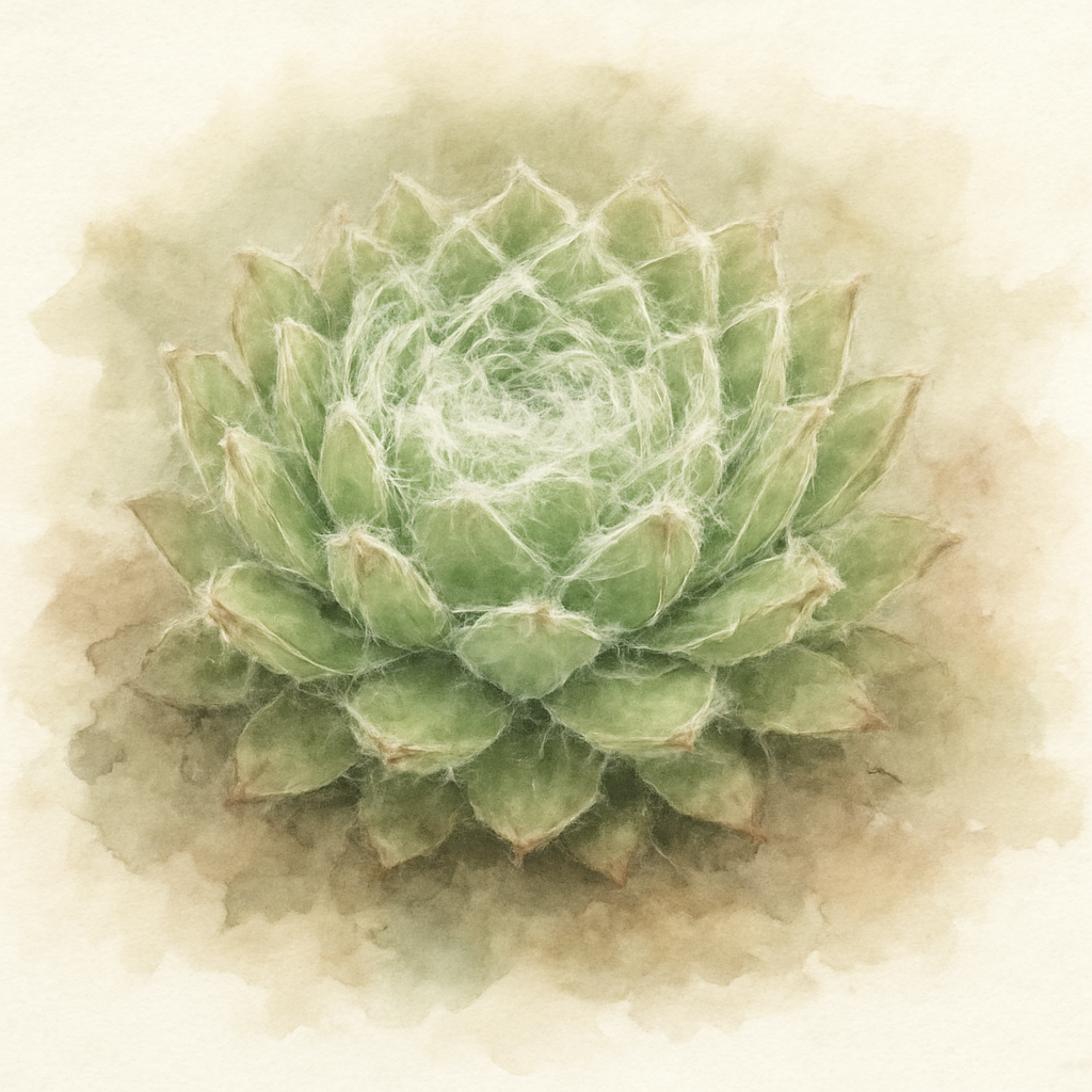 Sempervivum arachnoideum L. subsp tomentosum (laggeri)