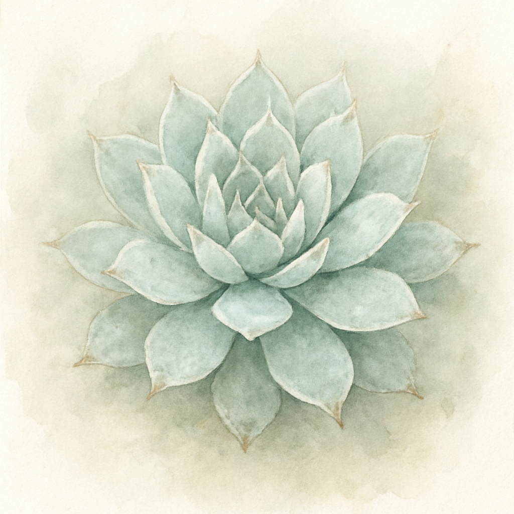 Sempervivum Arctic White Succulent