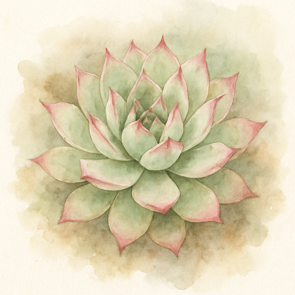 Sempervivum 'Blushes'