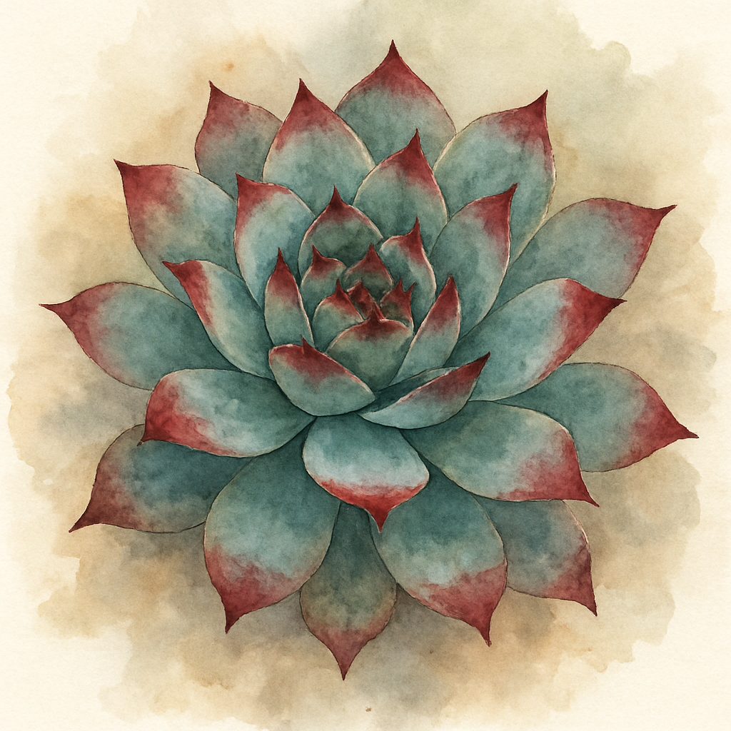 Sempervivum calcareum 'Blood Tip'