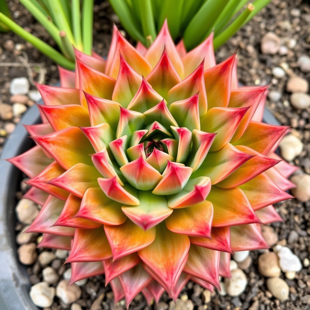 Sempervivum 'Caramel Cluster'