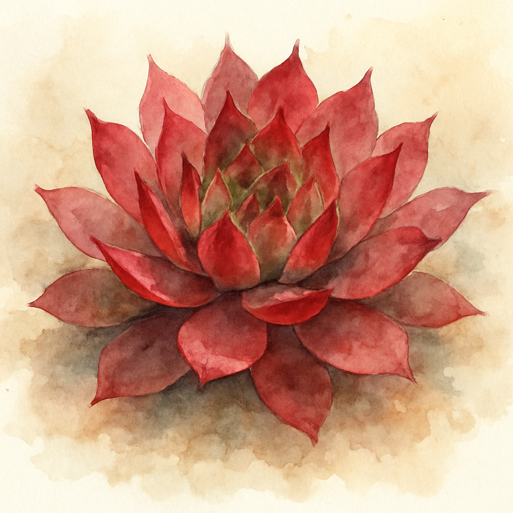 Sempervivum 'Cherry Dream'