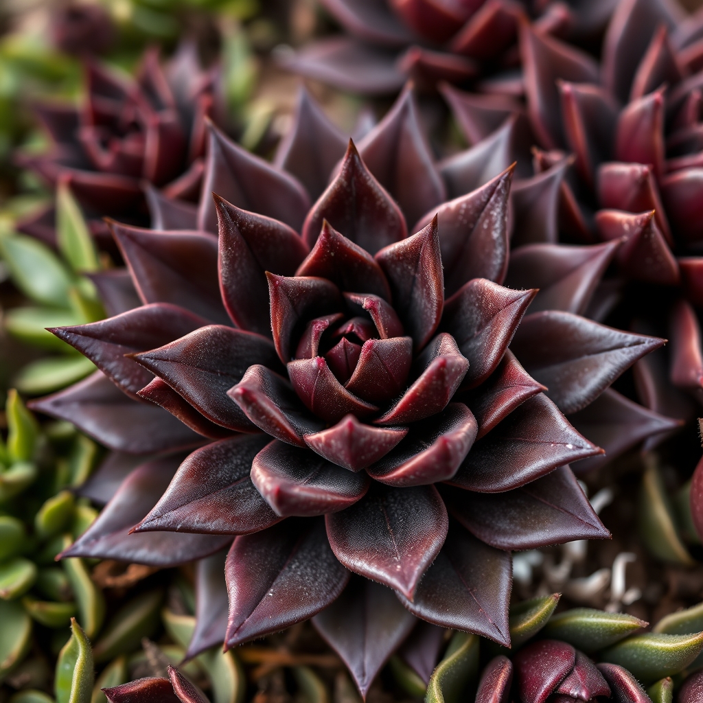 Sempervivum 'Chocolate Box'