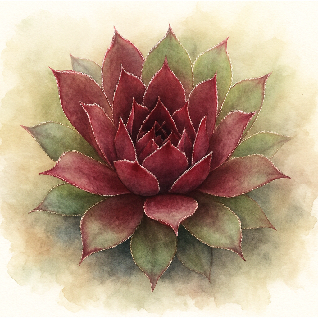 Sempervivum 'Crispyn' (Belgium form)