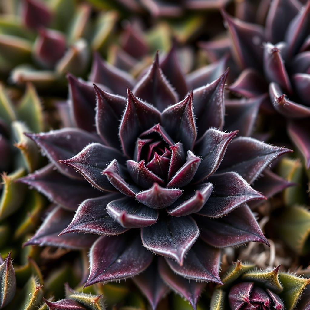 Sempervivum 'Devil's Touch'