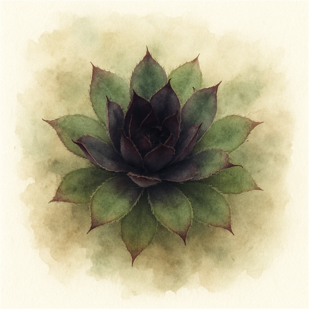 Sempervivum 'Devil's Touch'