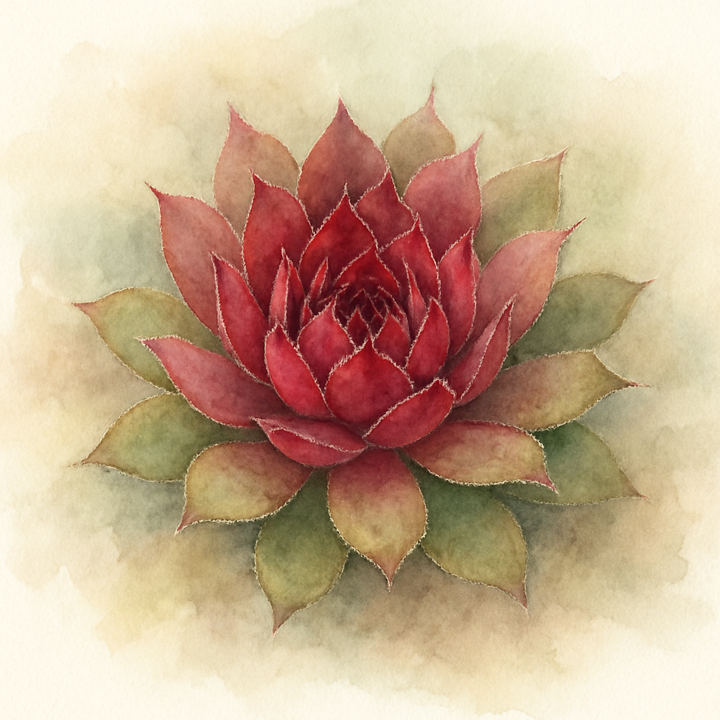 Sempervivum 'Devon Jewel'