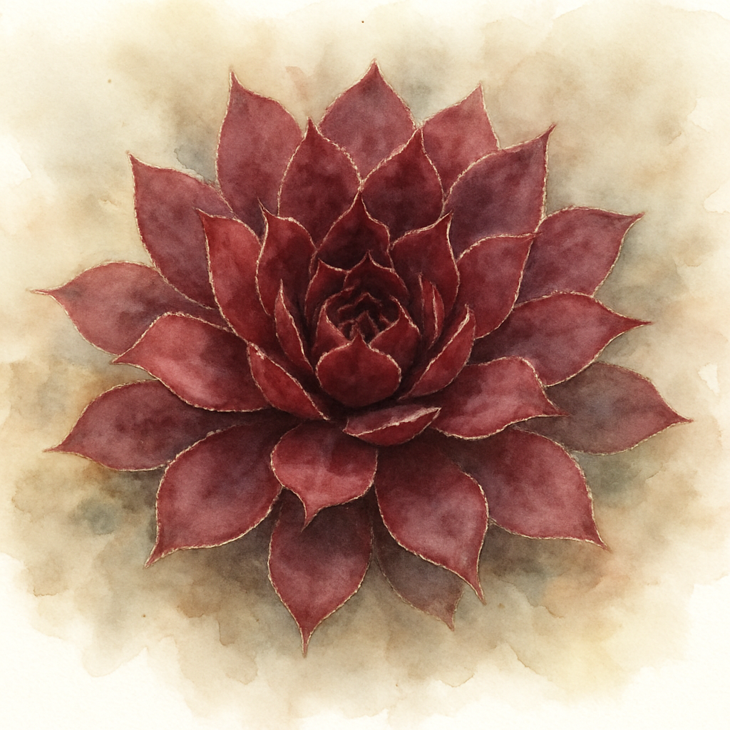 Sempervivum 'Dr Fritz Kohlein'