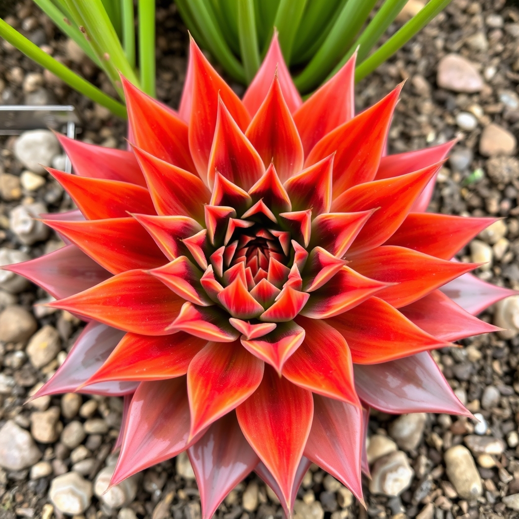 Sempervivum 'Fire Glint'