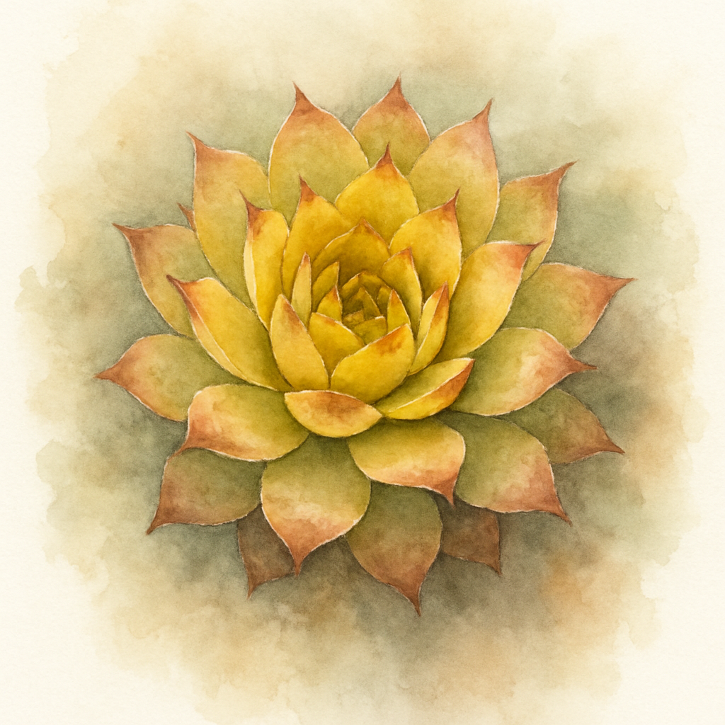 Sempervivum 'Goldmarie'