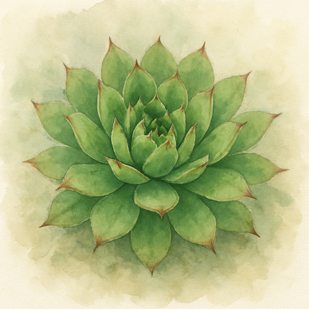 Sempervivum 'Green Dragon'