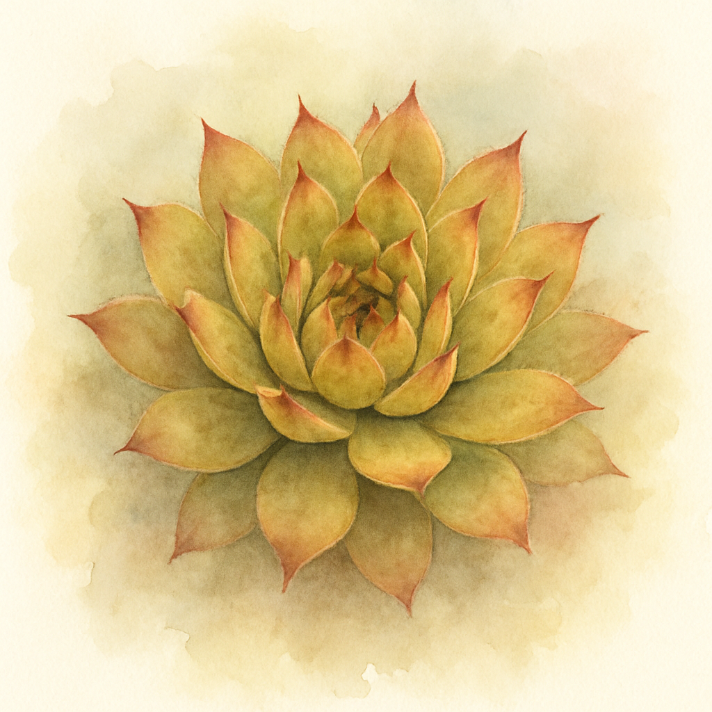Sempervivum 'Gulle Dame'