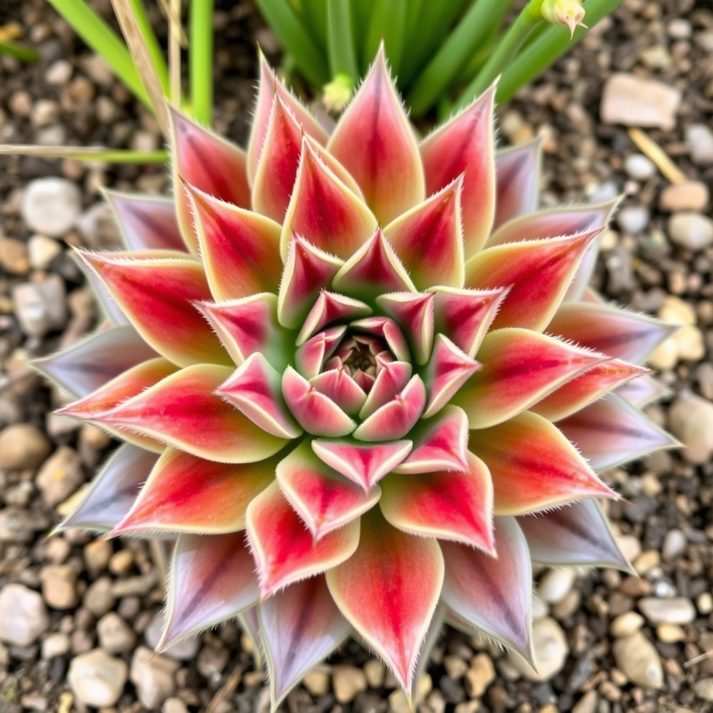 Sempervivum 'Heigham Red'