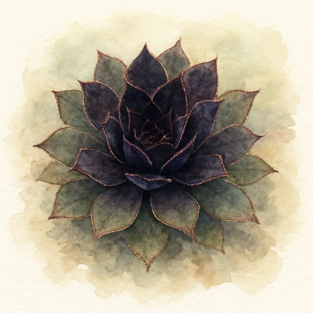 Sempervivum 'Jet Stream'