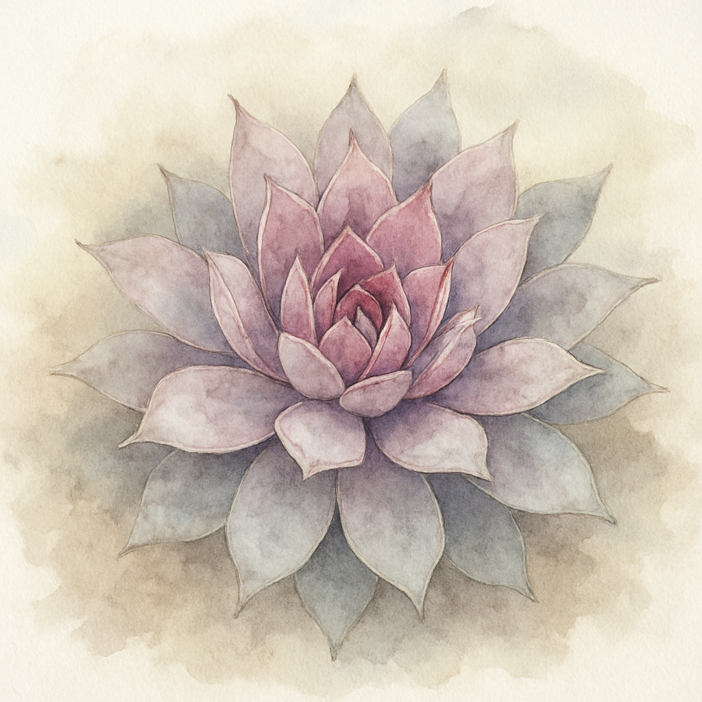 Sempervivum 'Just Before Dawn'