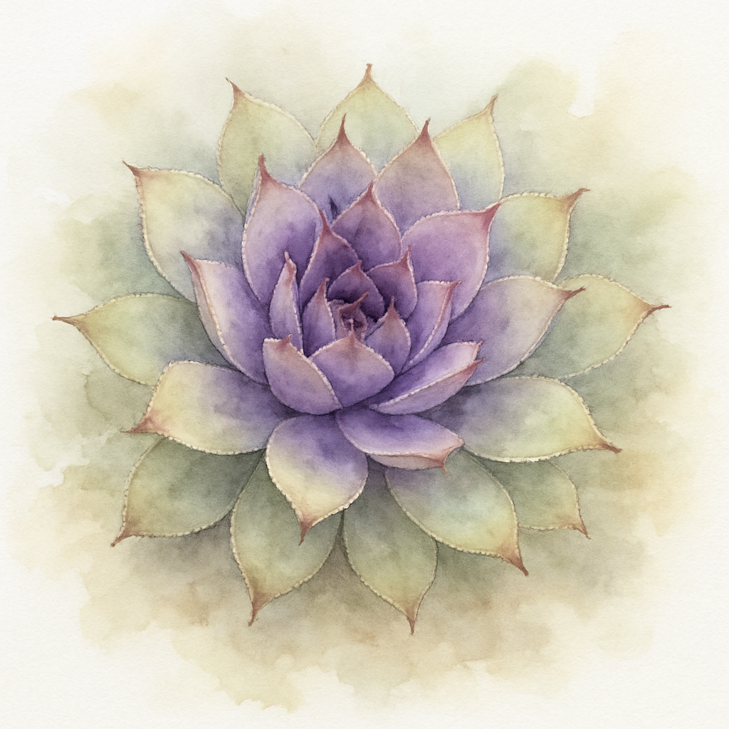 Sempervivum 'Lavender & Old Lace'