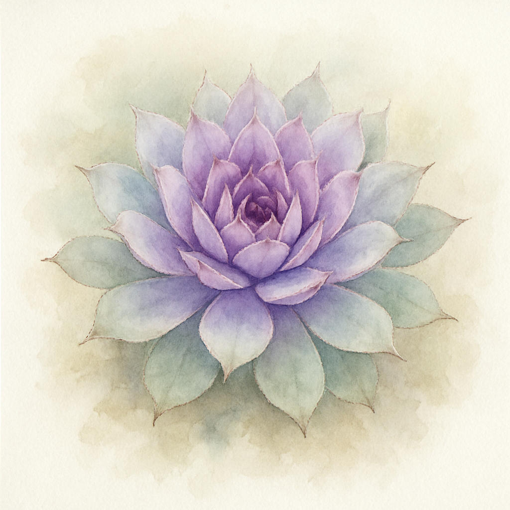 Sempervivum 'Lilac Time'