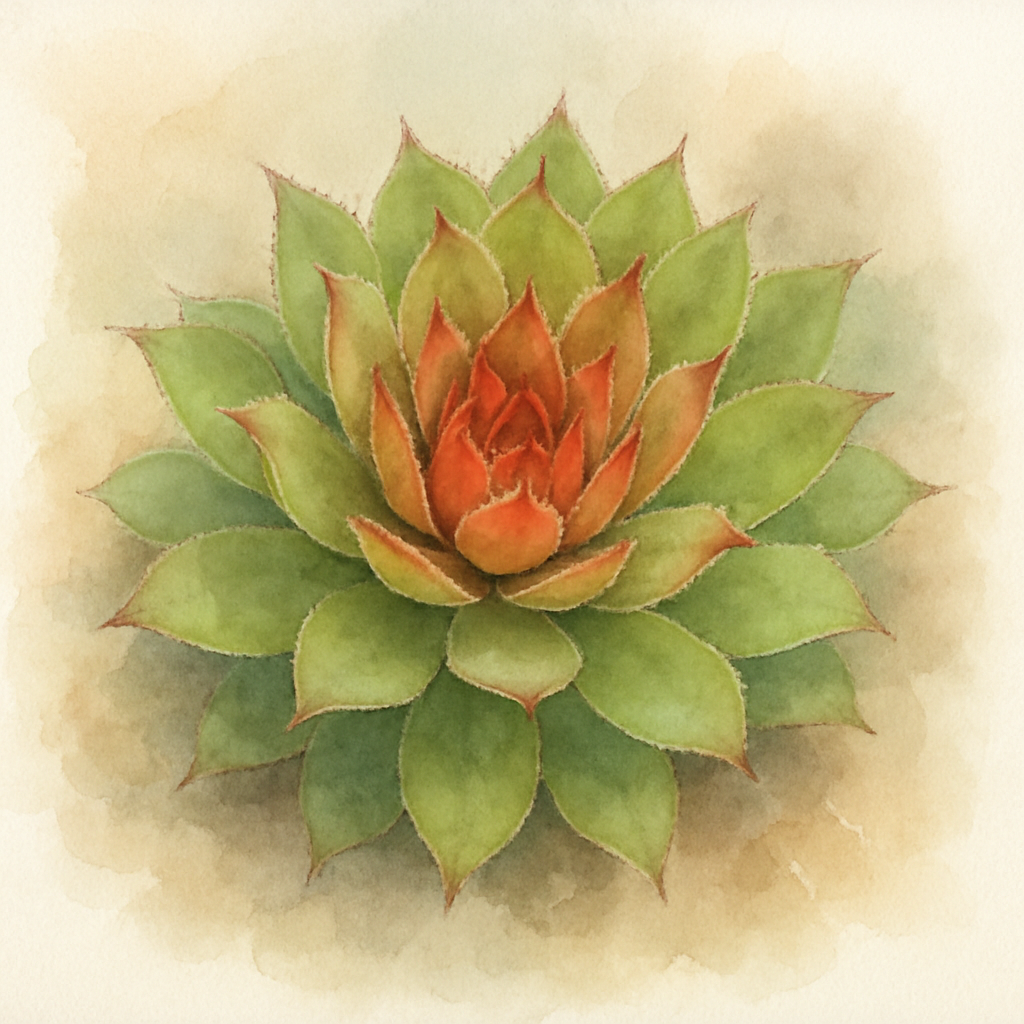 Sempervivum 'Lively Bug'