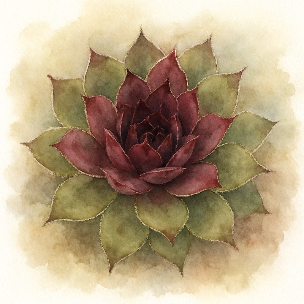 Sempervivum 'Maigret'