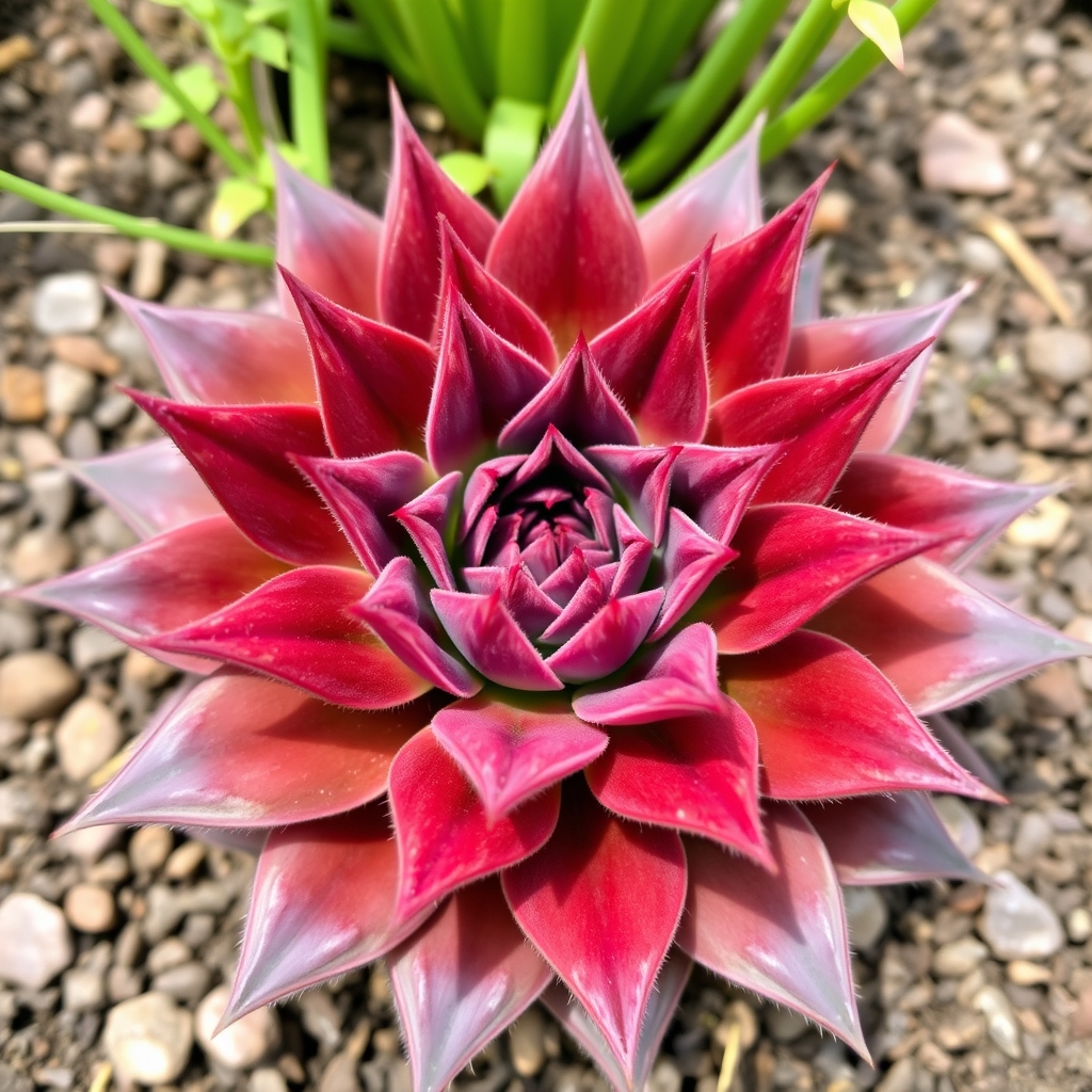Sempervivum 'Mulberry Wine'
