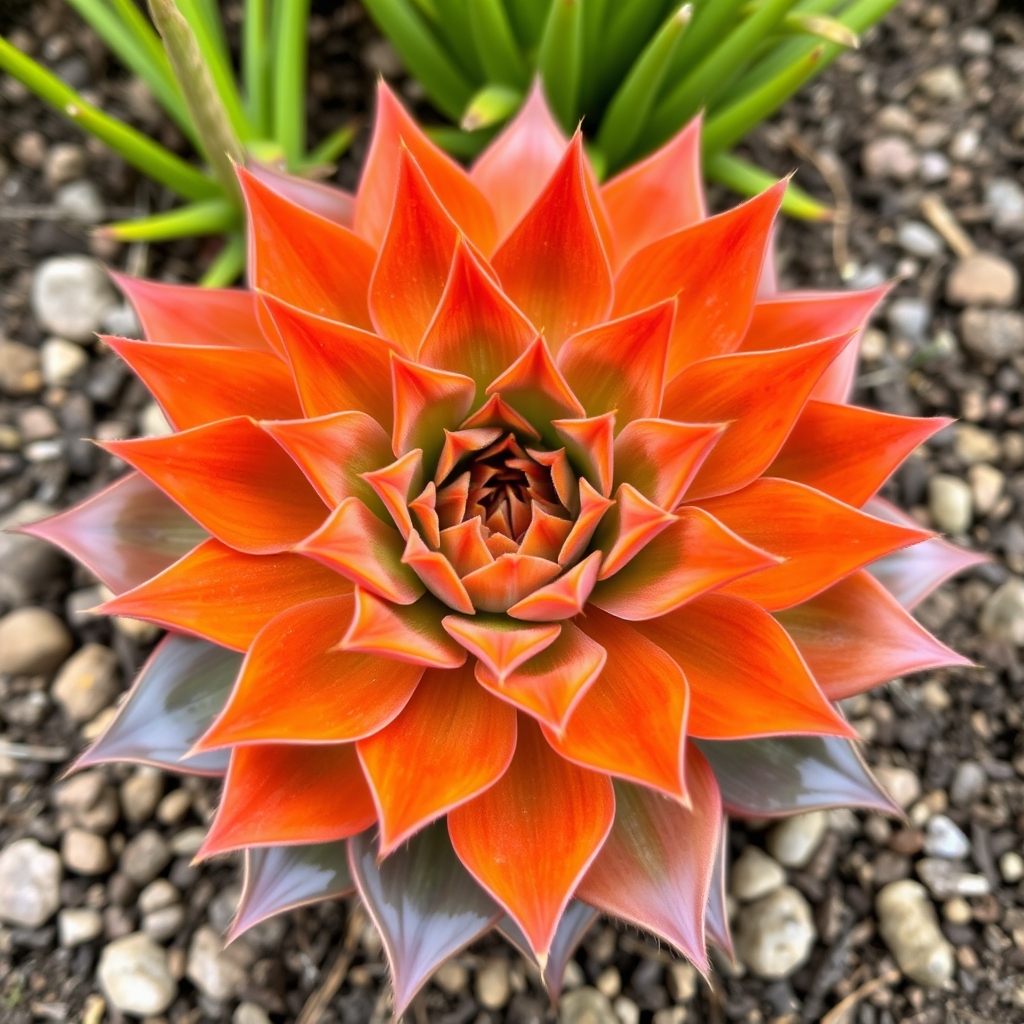 Sempervivum 'Orange Glow'