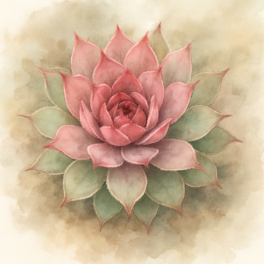 Sempervivum 'Pink Pearl'