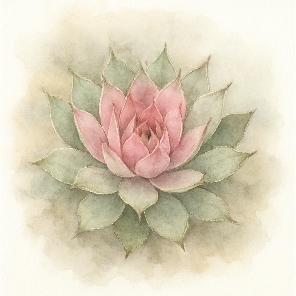 Sempervivum 'Pink Puff'