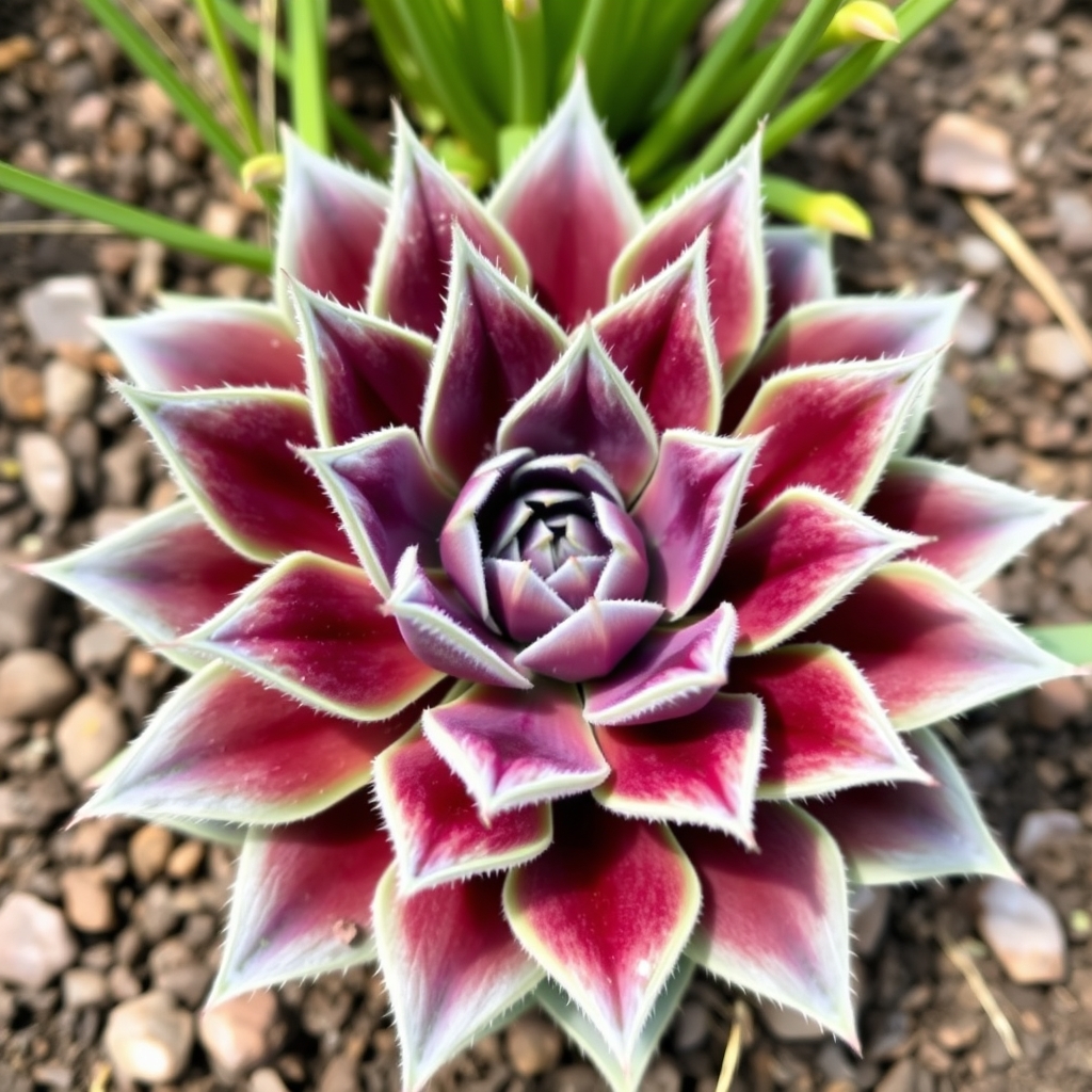 Sempervivum 'Purple Queen'