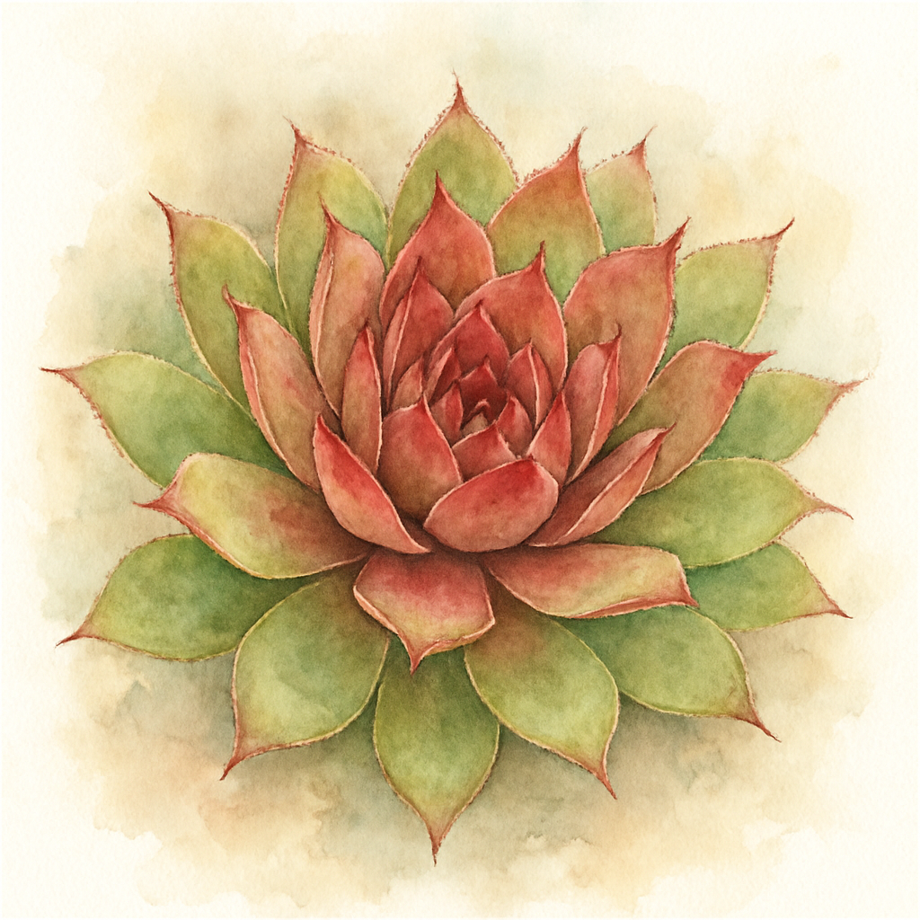 Sempervivum 'Queen Elizabeth'