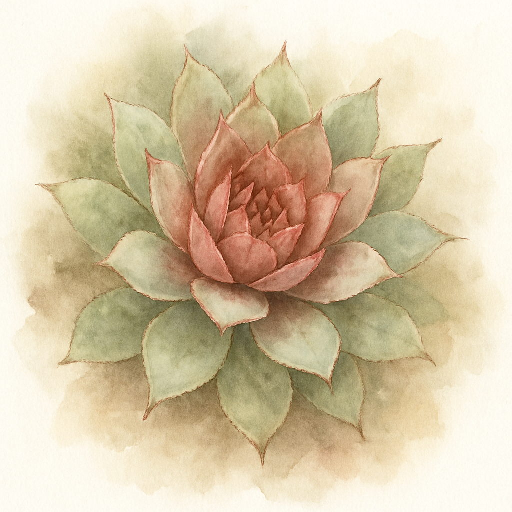 Sempervivum 'Rose Quartz'