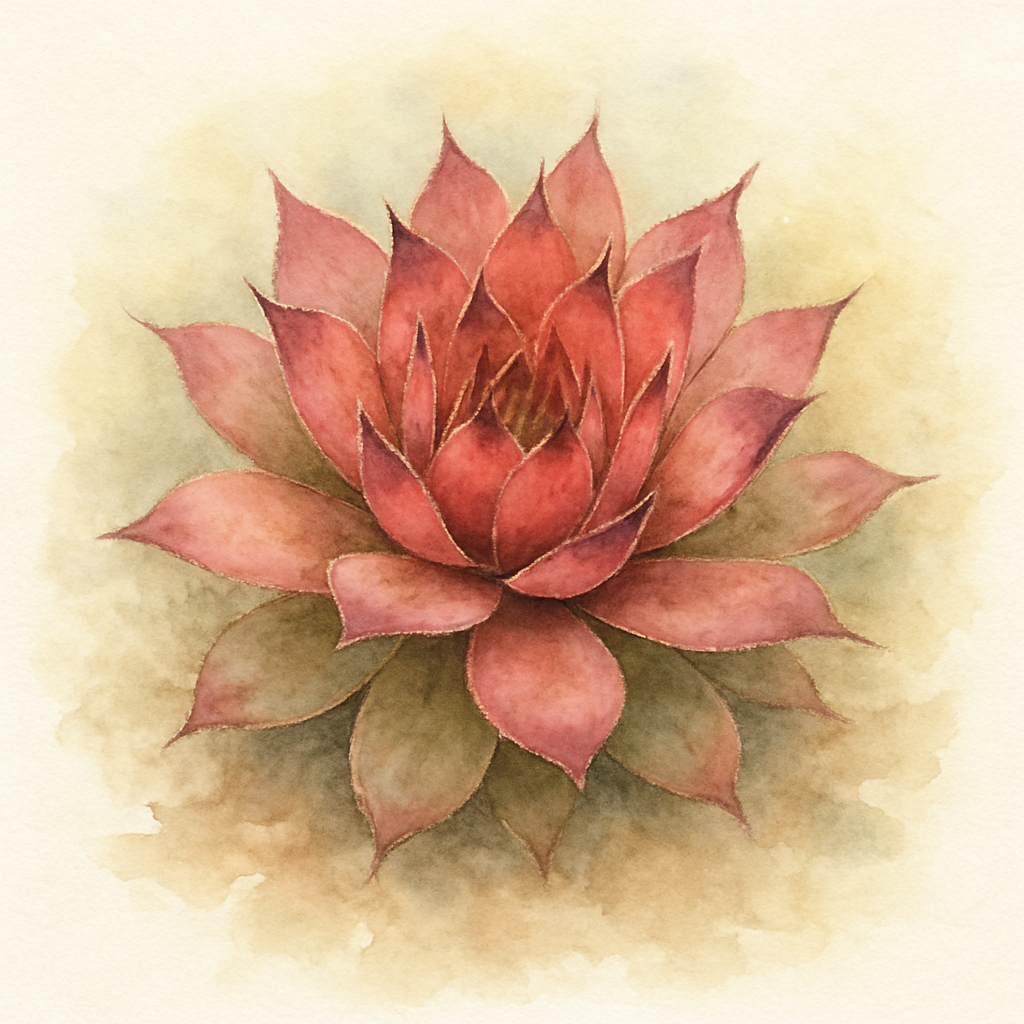Sempervivum 'Rosenherz'