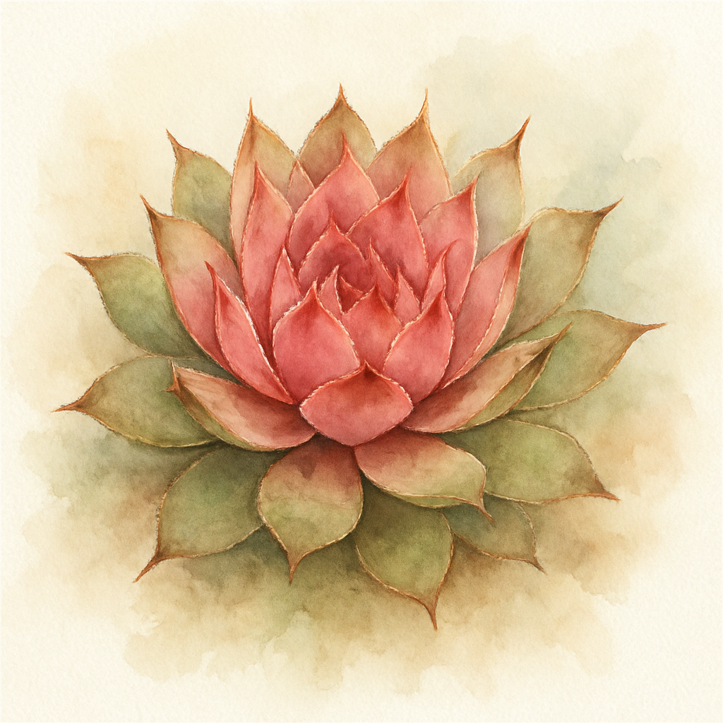Sempervivum 'Rosenhugel'