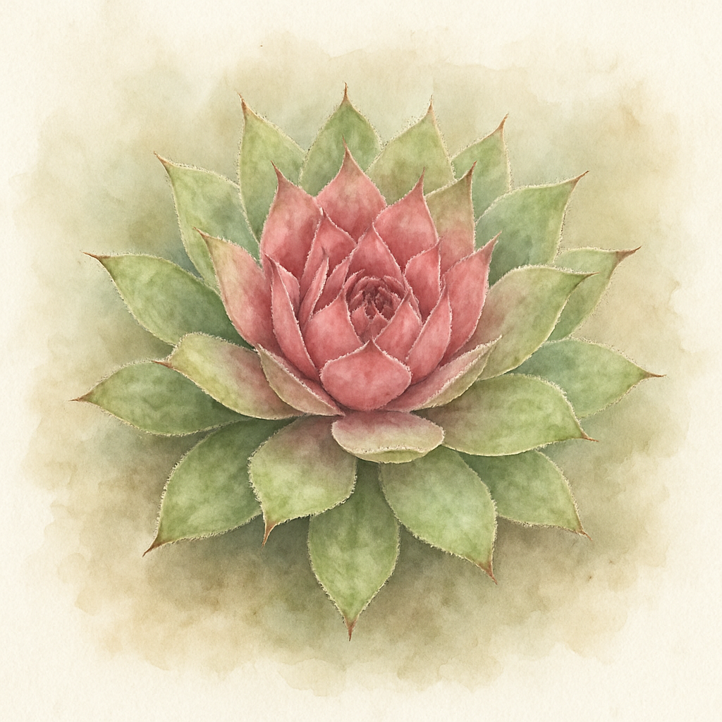 Sempervivum 'Rosie'