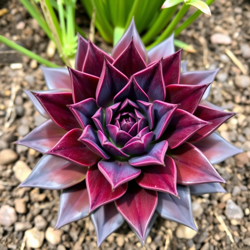 Sempervivum 'Schwarze Rose'