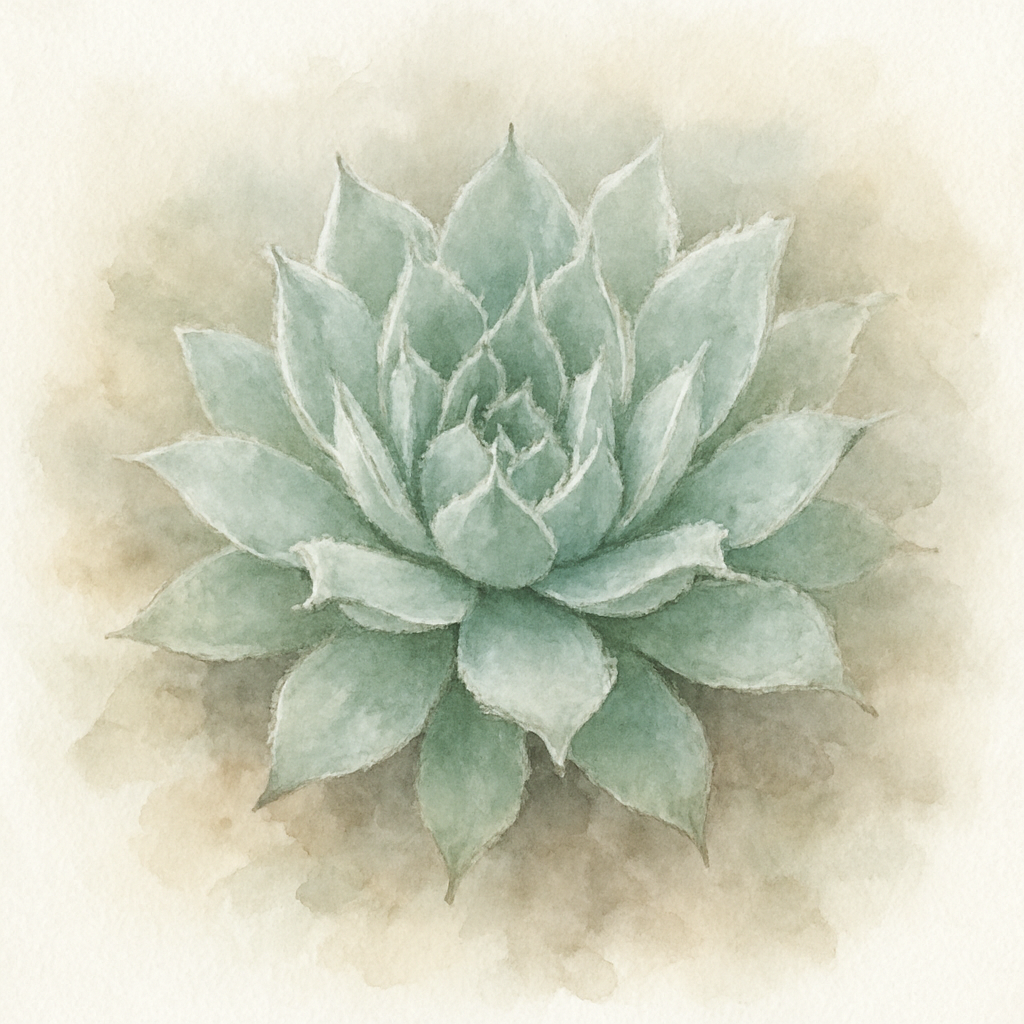 Sempervivum 'Silver Kenovel'